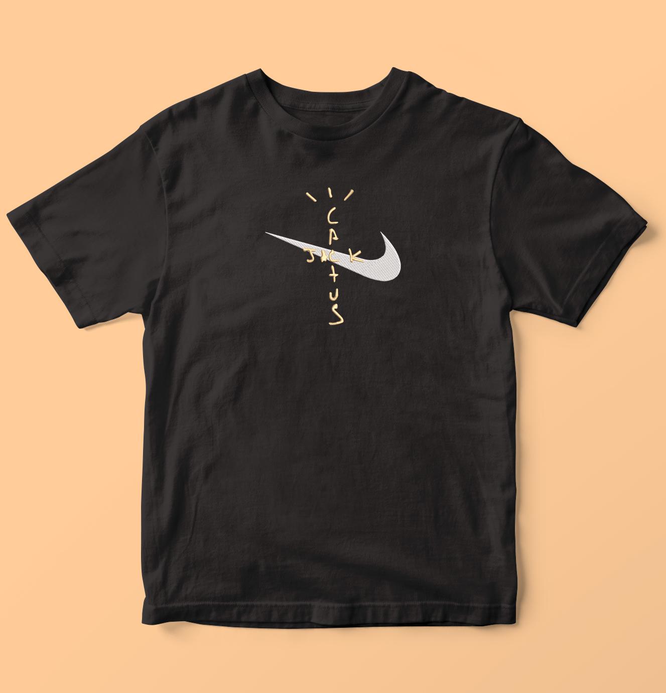 T shirt oversized Nike X Cactus jack black ( chest and back ) 🔥 - Image 1