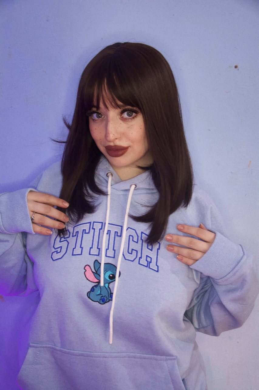 Hoodie oversize STITCH 💙 - Image 1