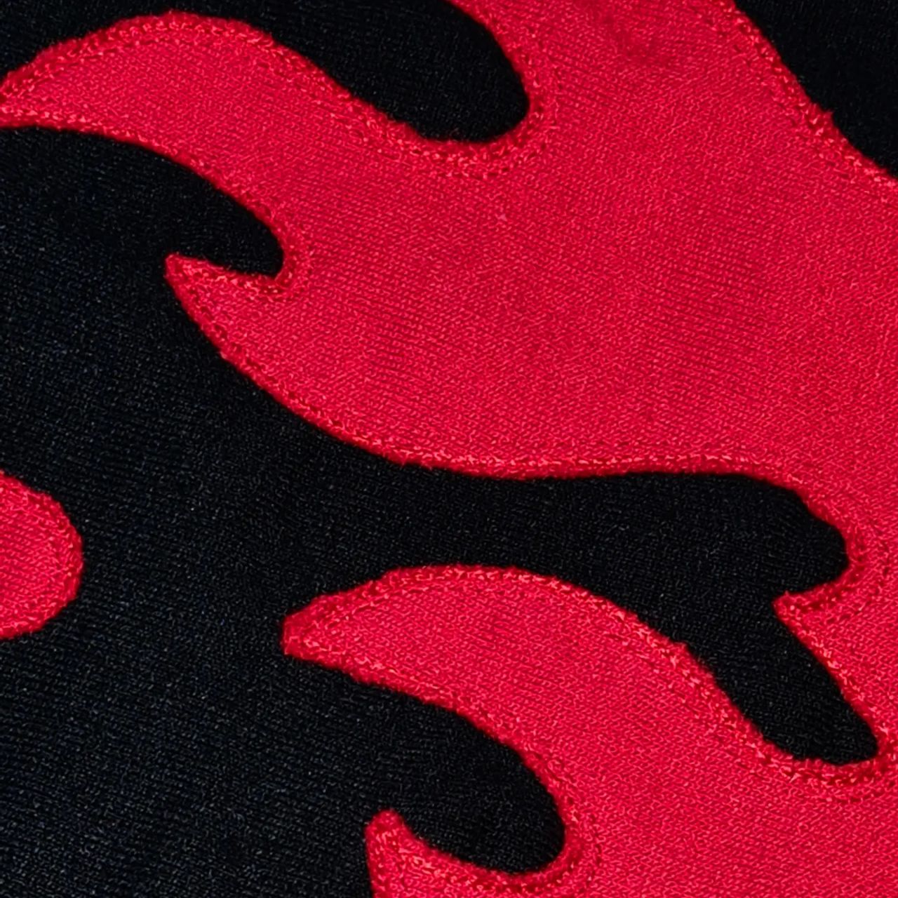 Hoodie oversized drippy Black/red 🔥 - Image 4